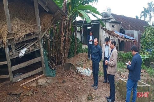 Liên đoàn Địa chất Bắc Trung Bộ vào cuộc tìm nguyên nhân gây sụt lún ở Hương Khê