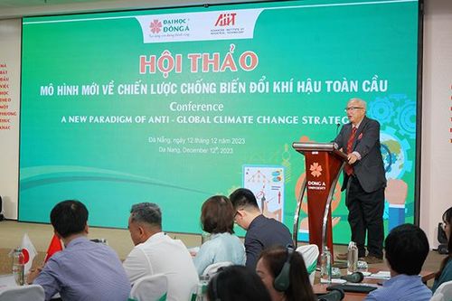 Đại học Đông Á và Viện AIIT Nhật Bản hội thảo mô hình mới về chống biến đổi khí hậu