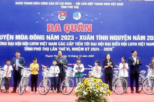 Ra quân Tình nguyện mùa Đông năm 2023 – Xuân tình nguyện năm 2024