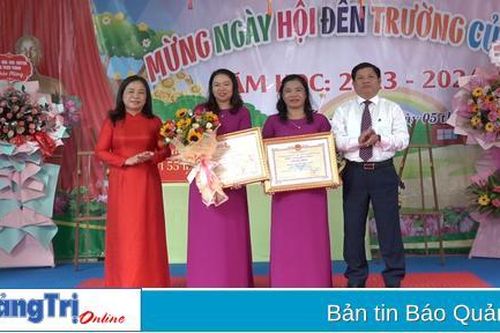 Triệu Phong: Thêm 12 trường học được công nhận trường đạt chuẩn quốc gia