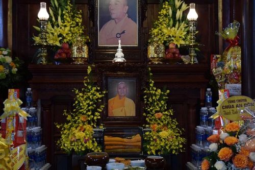 Lễ húy nhật cố Thượng tọa Thích Giác Chơn tại chùa Phật Học Quảng Trị