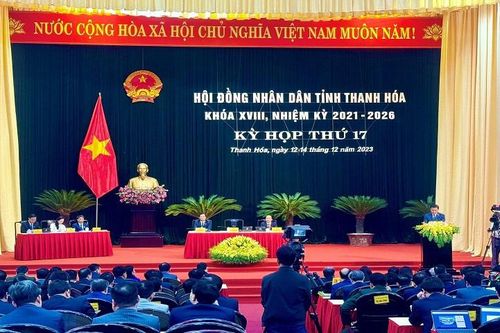 Thanh Hóa: Khai mạc Kỳ họp HĐND thứ 17