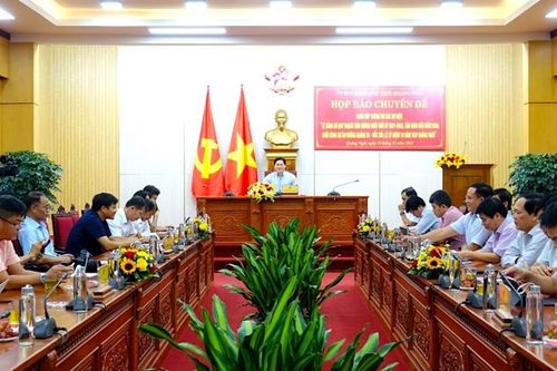 Quảng Ngãi tổ chức Họp báo về 3 sự kiện nổi bật của địa phương trong tháng 12