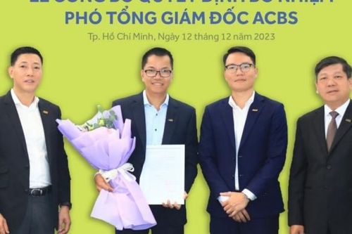 ACBS có tân phó tổng giám đốc