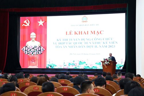 TANDTC tổ chức kỳ thi tuyển dụng công chức cấp vụ, Thư ký viên đợt II năm 2023