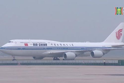Cận cảnh chuyên cơ của nguyên thủ Trung Quốc
