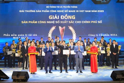MISA QLTS là sản phẩm Make in Vietnam xuất sắc hạng mục Chính phủ số
