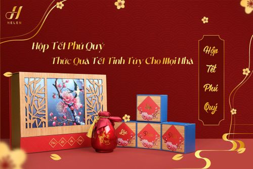 Hộp Tết Phú Quý - Thức quà Tết tinh túy cho mọi nhà