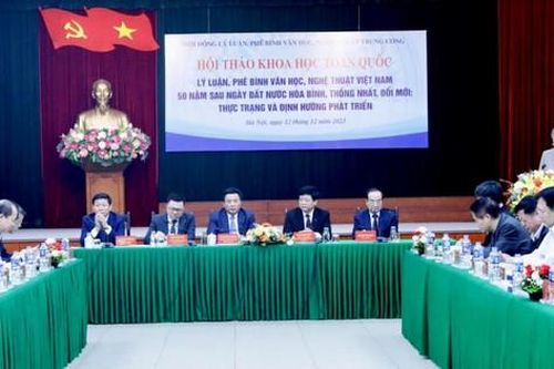 Lý luận, phê bình tích cực song hành cùng văn học, nghệ thuật