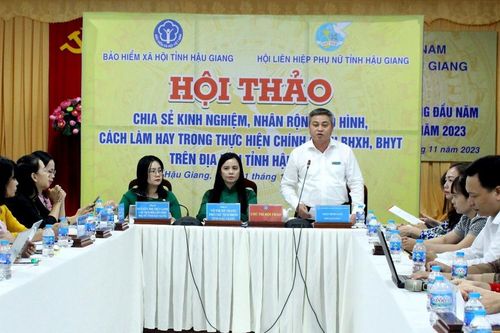 Hậu Giang: Gần 7.000 hội viên phụ nữ tham gia bảo hiểm xã hội, bảo hiểm y tế