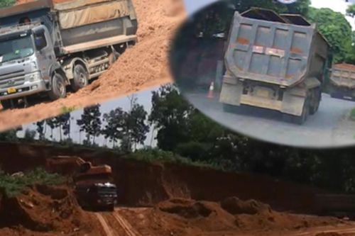 Phú Thọ: Khai thác khoáng sản ngoài ranh giới, Công ty Hùng Mạnh bị xử phạt 125 triệu đồng