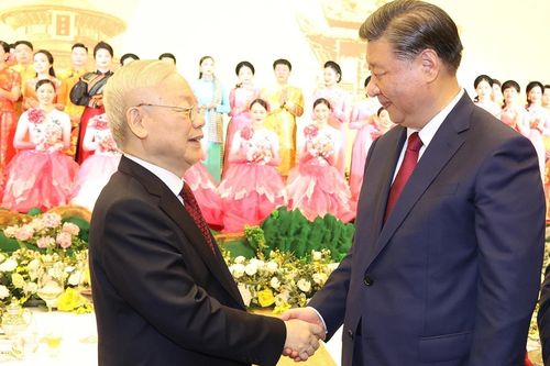 Chiêu đãi chào mừng Tổng Bí thư, Chủ tịch Trung Quốc Tập Cận Bình và Phu nhân