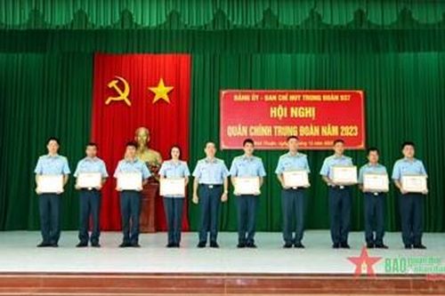 Trung đoàn 937 tổ chức Hội nghị Quân chính triển khai nhiệm vụ năm 2024