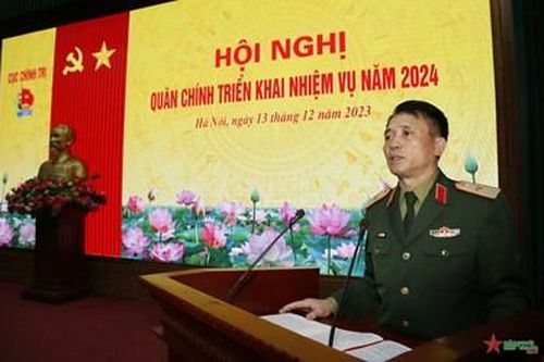 Cục Chính trị, Tổng cục Hậu cần triển khai nhiệm vụ năm 2024