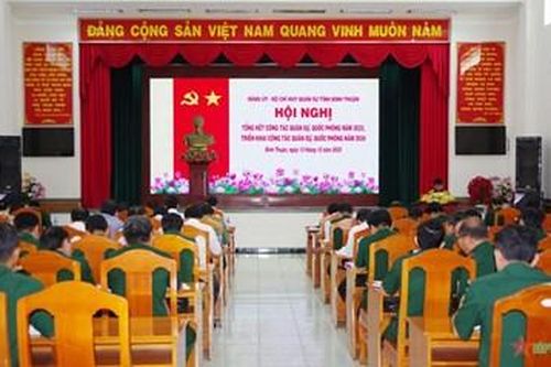 Bộ Chỉ huy Quân sự tỉnh Bình Thuận tổng kết nhiệm vụ quân sự, quốc phòng năm 2023