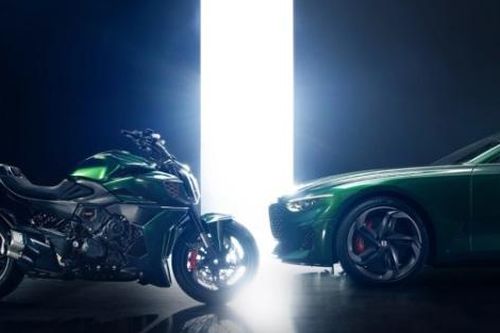 Ngắm nhìn Ducati Diavel for Bentley