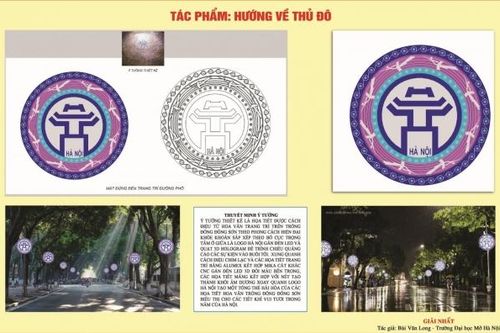 16 tác phẩm đạt giải cuộc thi sáng tác tranh cổ động về văn hóa Hà Nội