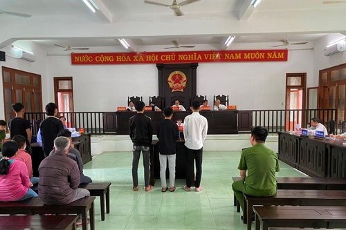Đi xem đánh nhau, nhóm thanh thiếu niên lĩnh án