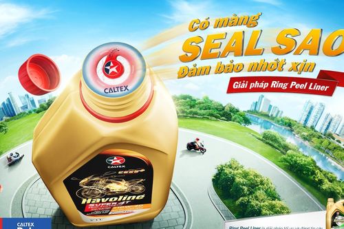 Ring Peel Liner - giải pháp màng seal sao chống mạo danh từ Caltex