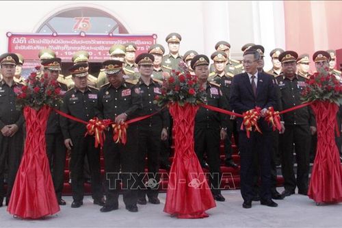 Bộ Quốc phòng Việt Nam giúp cải tạo, nâng cấp Bảo tàng lịch sử Quân đội nhân dân Lào