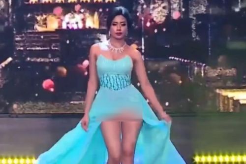 Một thí sinh nhận 'gạch đá' khi trình diễn phản cảm tại chung kết Miss Grand Myanmar 2024