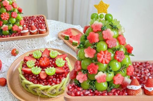 Bữa tiệc trái cây chủ đề Noel khiến các em bé thốt lên 'mẹ 10 điểm'