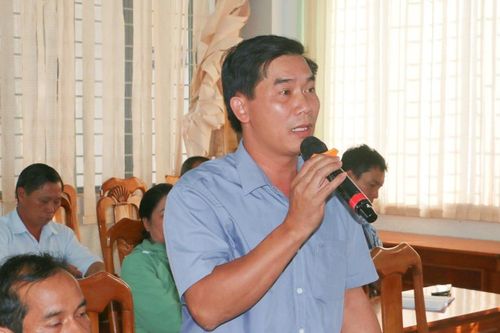 Đoàn đại biểu Quốc hội tỉnh tiếp xúc cử tri tại huyện Chư Prông