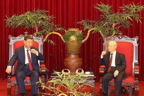 Những lần 'đàm đạo bên tách trà' giữa Tổng Bí thư Việt Nam và Trung Quốc