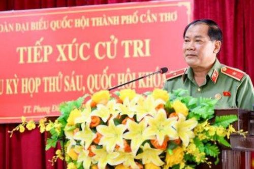 Giám đốc Công an TP Cần Thơ tiếp xúc cử tri tại huyện Phong Điền