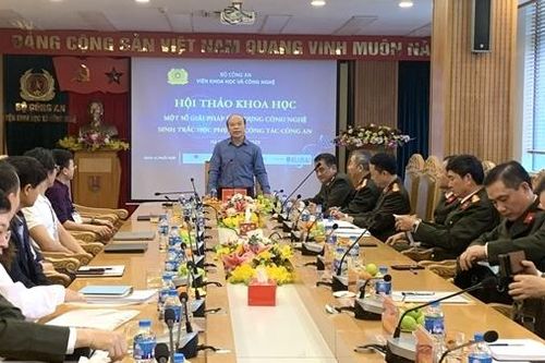 Đẩy mạnh nghiên cứu, ứng dụng công nghệ sinh trắc học phục vụ công tác Công an