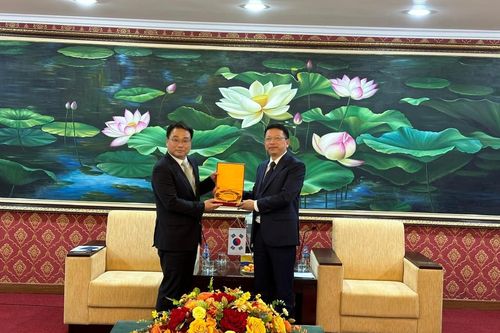 Công an thành phố Hà Nội tiếp đoàn Cảnh sát tỉnh Gangwon, Hàn Quốc