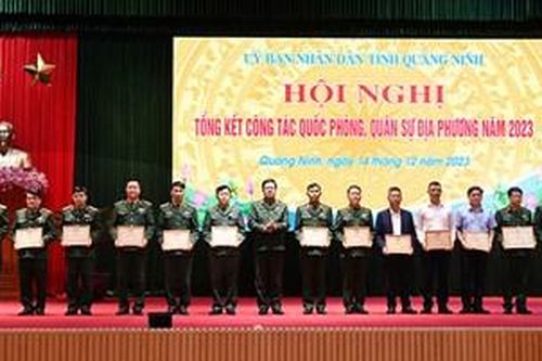 Quảng Ninh tổ chức hội nghị tổng kết công tác quốc phòng, quân sự địa phương năm 2023