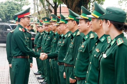 Bộ Quốc phòng kiểm tra kết quả thực hiện nhiệm vụ năm 2023 tại BĐBP Quảng Nam