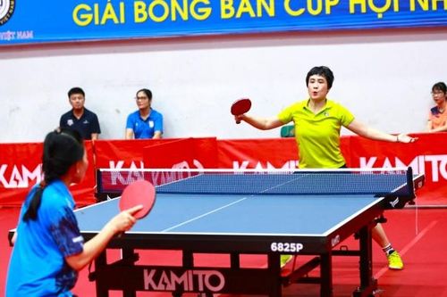 Những vận động viên nữ 'tô điểm' Giải Bóng bàn Cúp Hội Nhà báo Việt Nam lần thứ XVI - 2023