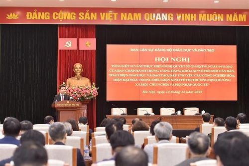 Những thành tựu sau 10 năm ngành giáo dục thực hiện Nghị quyết 29