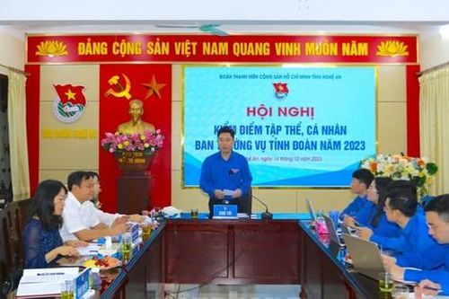 Tỉnh Đoàn Nghệ An vượt nhiều chỉ tiêu kế hoạch năm 2023