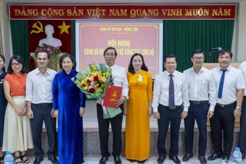 Bổ nhiệm Tổng Biên tập Báo Bà Rịa - Vũng Tàu