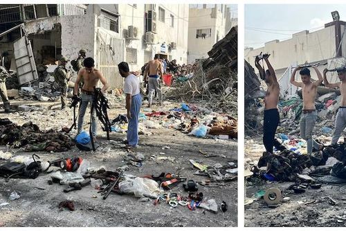 Quân đội Israel công bố video hàng chục tay súng Hamas ở Bắc Gaza đầu hàng