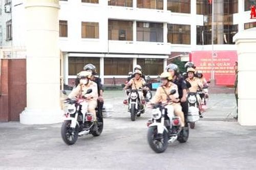 Công an An Giang ra quân thực hiện cao điểm trấn áp tội phạm dịp Tết Nguyên đán 2024