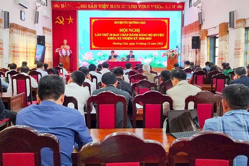 Năm 2023 Mường Chà đạt và vượt kế hoạch 8/14 chỉ tiêu chủ yếu