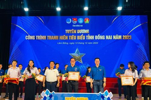 Tuyên dương 27 công trình thanh niên tiêu biểu