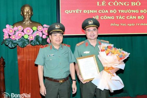 Bộ Công an bổ nhiệm Thủ trưởng Cơ quan An ninh điều tra Công an tỉnh