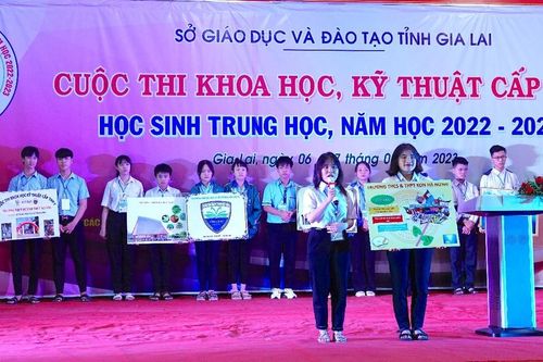 Gia Lai: Cuộc thi Khoa học kỹ thuật cấp tỉnh năm học 2023-2024 dự kiến diễn ra từ ngày 11 đến 13-1-2024