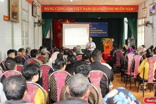 Tập huấn xử lý rác thải sinh hoạt nông thôn cho nông dân xã Chiềng Cọ