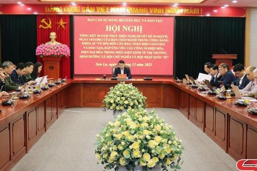 Tổng kết 10 năm thực hiện Nghị quyết về đổi mới căn bản, toàn diện giáo dục và đào tạo