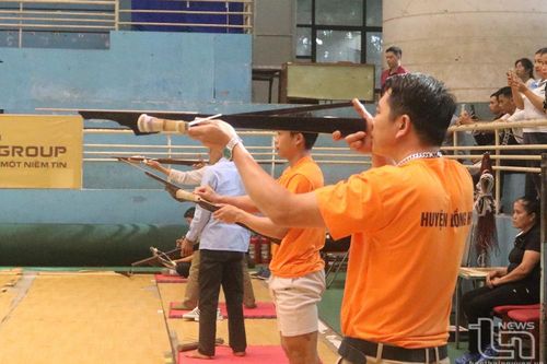 Giải thể thao các dân tộc thiểu số: 159 vận động viên dự thi Tung còn - Bắn nỏ