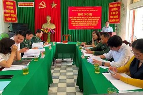 Nâng cao công tác dân vận, tuyên truyền xây dựng nền quốc phòng toàn dân