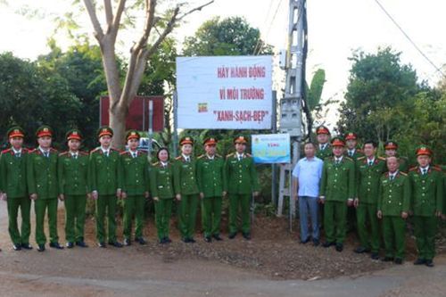 Trường Cao đẳng CSND I tổng kết hoạt động ra quân giúp đỡ nhân dân tại Hòa Bình
