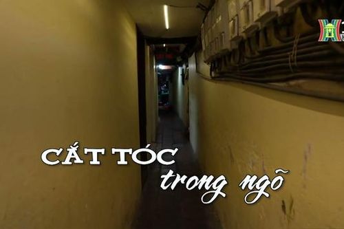 Cắt tóc trong ngõ | Nhịp sống Hà Nội | 13/12/2023
