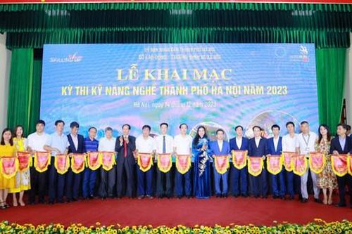 Gần 300 thí sinh tranh tài Kỳ thi kỹ năng nghề thành phố Hà Nội năm 2023
